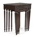A Set of Mahogany Nesting Tables