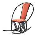 An Ebonized Bentwood Rocking Chair