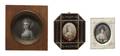 Three Portrait Miniatures on Ivory
