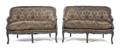 A Pair of Louis XVI Style Painted Settees