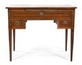 A Louis XVI Provincial Inlaid Work Table