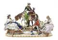 A German Porcelain Figural Group