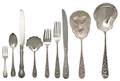 A Collection of American Sterling Silver Flatware Articles