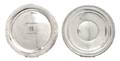 A Group of Two American Sterling Silver Dishes