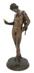 A Neapolitan Bronze Figure after the Antique