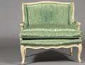 LOUIS XV STYLE PAINTED MARQUISE