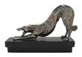 A French Art Nouveau Model of a Hound Louis Carvin