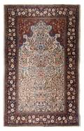 A Kirmanshah Wool Prayer Rug
