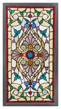A Leaded and Jeweled Glass Window