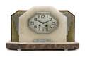 A French Art Deco Onyx Mantel Clock