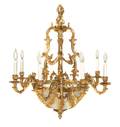 A Renaissance Revival Gilt Bronze Chandelier