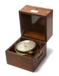 An English Mahogany Cased Ships Chronometer Joseph Sewill