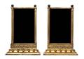 A Pair of Federal Style Giltwood Mirrors