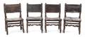 A Set of Four Spanish Renaissance Revival Style Chairs