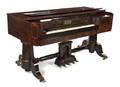 An American Mahogany Parlor Piano Andrew Reuss