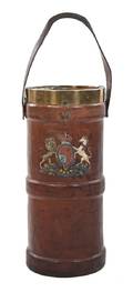 A British Leather Fire Bucket