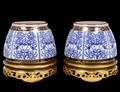PAIR OF ROYAL WORCESTER PORCELAIN VASES