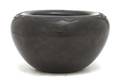 An American Pueblo Black Ceramic Bowl Donecia Tafoya