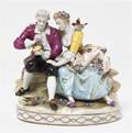 A German Porcelain Figural Group