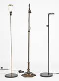 A Brass Floor Lamp