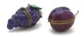 A Group of Two Limoges Fruit Form Boxes