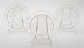 A Collection of Nine Lalique Plates