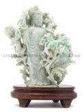 A Chinese Jade Figural Carving