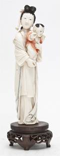 A Chinese Carved Ivory Figure