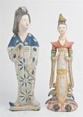 Two Southeast Asian Ceramic Figures