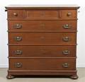 An American Oak Chest of Drawers