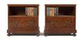 A Pair of Mahogany Bedside Cabinets
