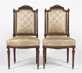 A Pair of Louis XVI Style Side Chairs