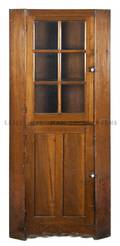 An American Pine Corner Cabinet