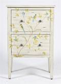 A Painted Chest of Drawers retailed by Smithe