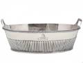 GEORGE III STERLING SILVER OVAL BOWL