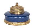 A Sevres Gilt Bronze Mounted Inkwell
