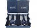 SET OF FOUR WATERFORD MILLENNIUM CRYSTAL FLUTES