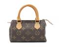A Louis Vuitton Monogram Canvas Mini Speedy Bag