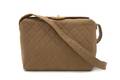 A Chanel Tan Quilted Leather Handbag