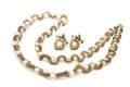 A Miriam Haskell Goldtone and Faux Pearl Necklace