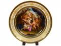 FINELY PAINTED VIENNA PORCELAIN CABINET PLATE