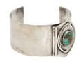 An Art Nouveau Silver Cuff