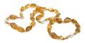 An 18 Karat Yellow Gold Citrine and Cultured Pearl Necklace Verdura