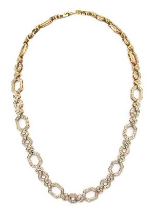 A Set of 14 Karat Yellow Gold and Diamond Jewelry