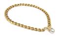An 18 Karat Yellow Gold Cultured South Sea Pearl and Diamond Necklace Henry Dunay