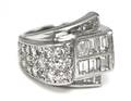 An Art Deco Platinum and Diamond Ring