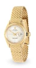 An 18 Karat Yellow Gold Oyster Perpetual DateJust Wristwatch Rolex Circa 1973