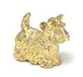 An 18 Karat Yellow Gold Scottish Terrier Charm Tiffany  Co