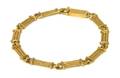 An 18 Karat Yellow Gold Bracelet Manfredi of Italy