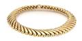 An 18 Karat Yellow Gold Fancy Link Collar Necklace